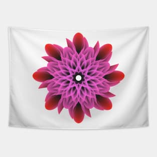 Beautiful and Artistic Pink Flower Tapestry