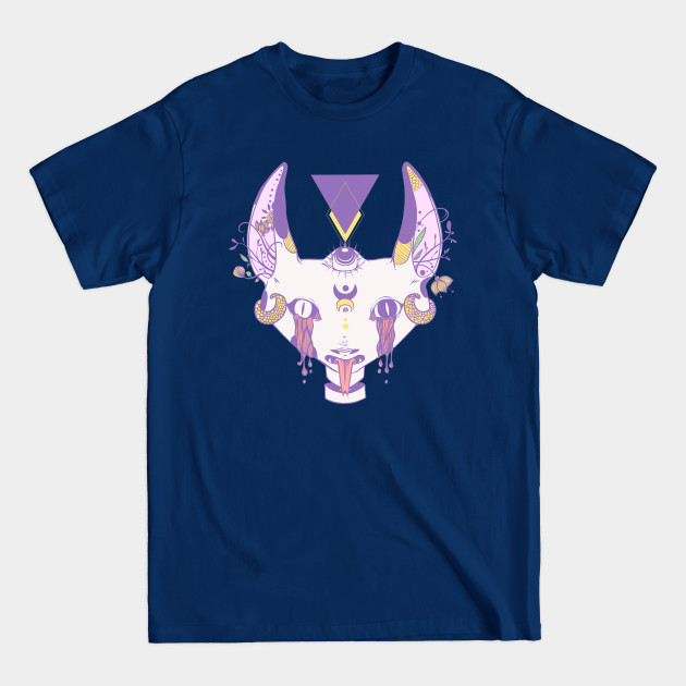 Discover Cat With Serpent Tongue And Third Eye - Cat - T-Shirt