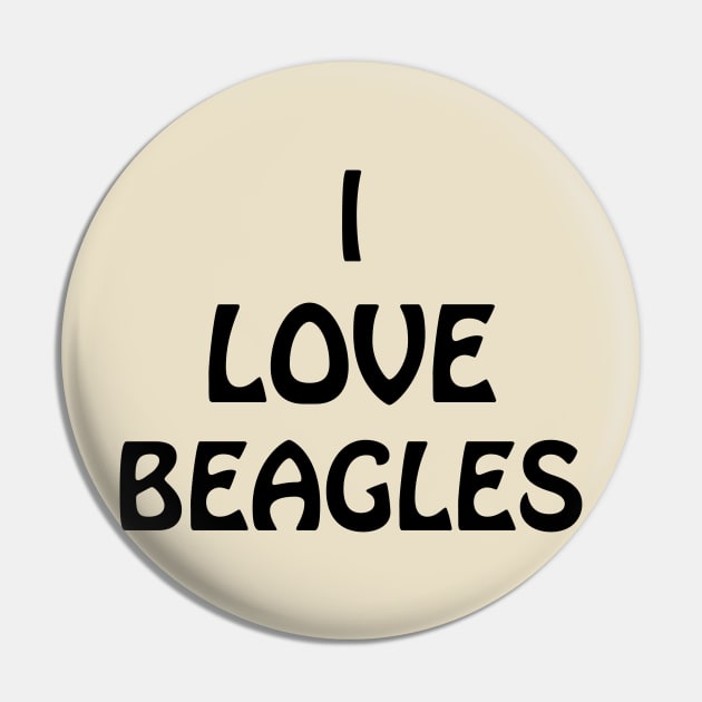 Barry Loves Beagles Pin by pizzwizzler