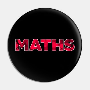 Maths Lover Pin