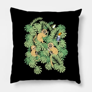 Monkey Safari Pillow