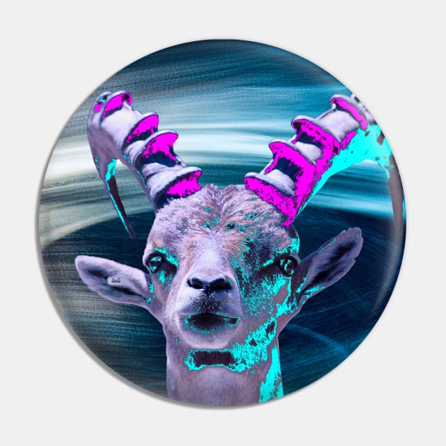 Capricorn c / Swiss Artwork Photography Pin by RaphaelWolf