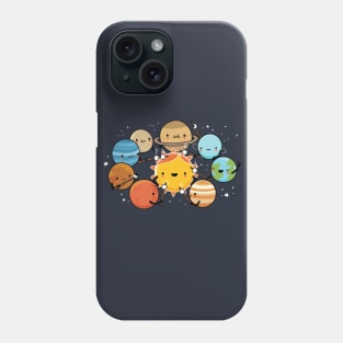 Planets camping Phone Case