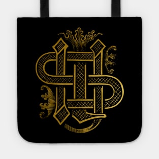 Christogram IHS Vintage Engraving Tote