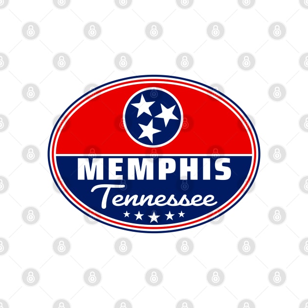 Memphis Tennessee Euro Oval TN by DD2019