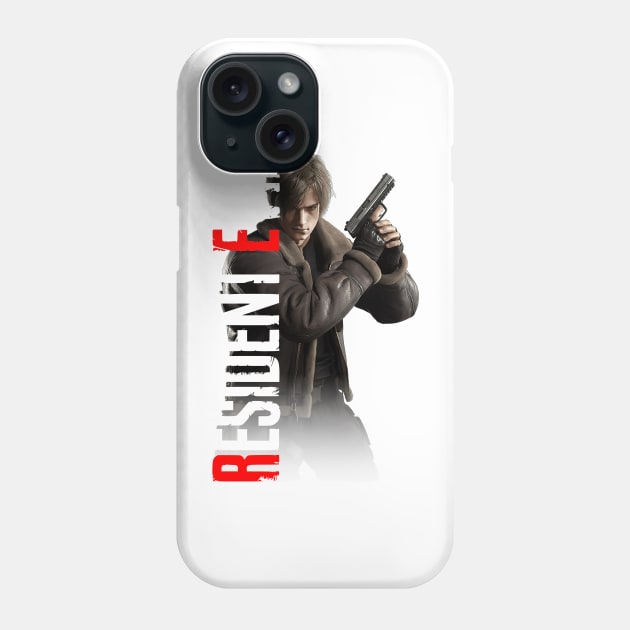 Resdent Evil 4 - leon Phone Case by OM Des