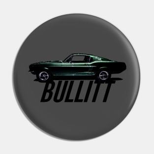 Green Mustang Pin