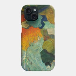 Washerwomen in Arles by Paul Gauguin Phone Case