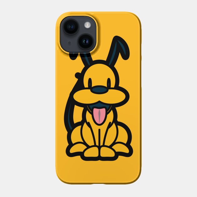 Pluto Full Tooniefied Pluto Phone Case TeePublic