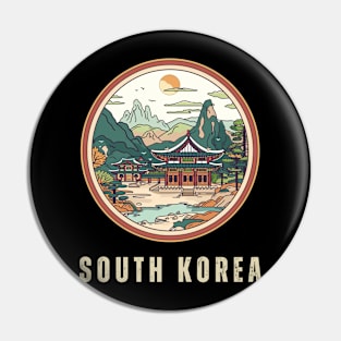 South Korea Pin