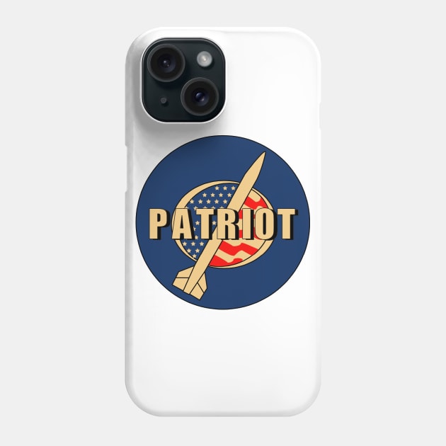 Emblem - Patroit Missile Phone Case by twix123844