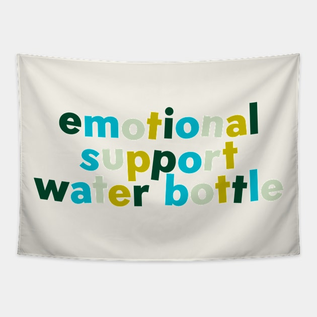 Emotional support water bottle summer forest Tapestry by taylor-lang