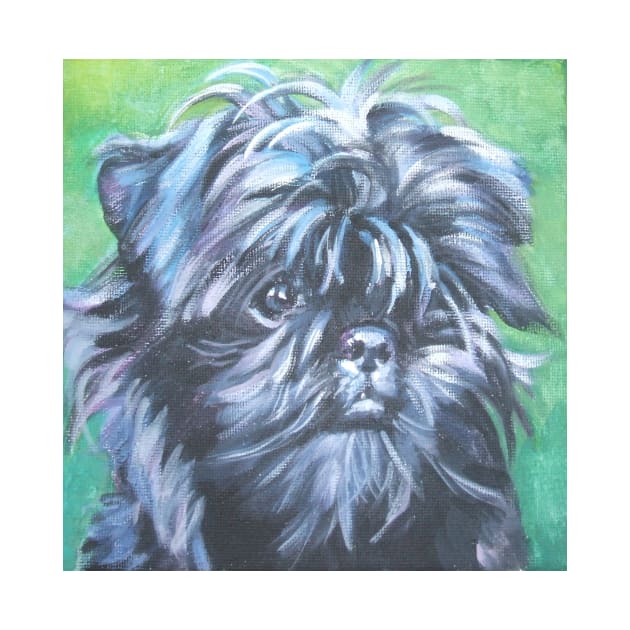 Affenpinscher Fine Art Painting by LASHEPARD