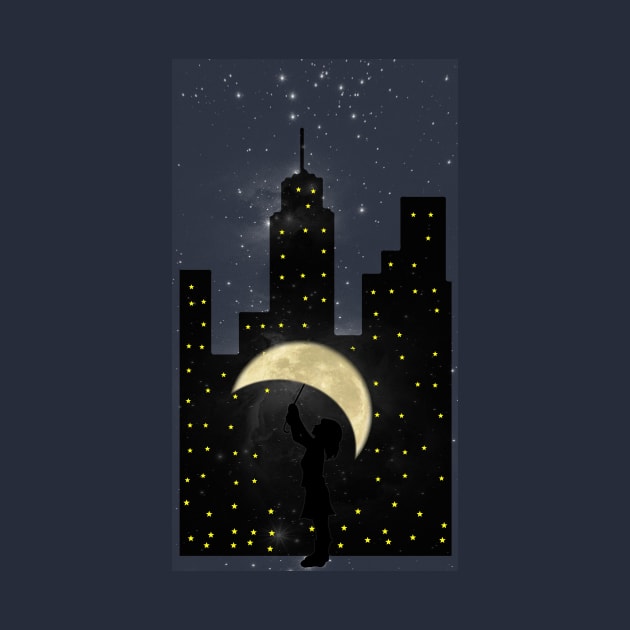 Starry Night in the City by Bluepress