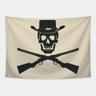 Cowboy Jolly Roger Tapestry