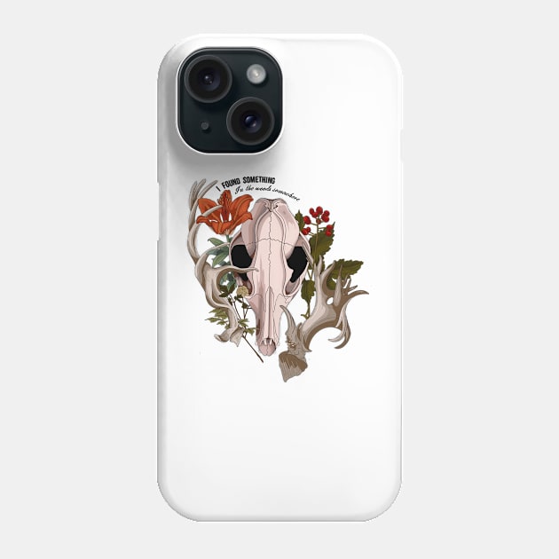 In The Woods Somewhere - Hozier Phone Case by CCola-Creations