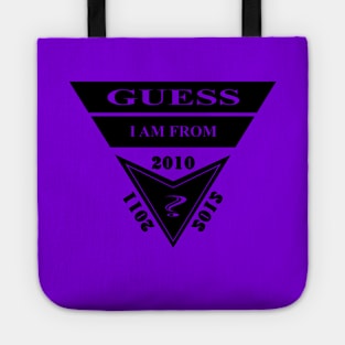 GUESS, I AM FROM? SAMER BRASIL 2010 2011 2012 Tote