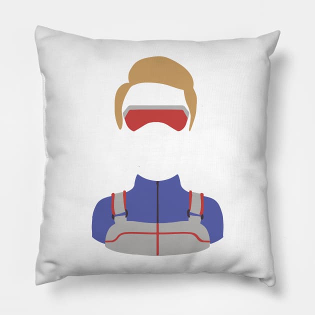 Kid Danger Silhouette Pillow by Linneke