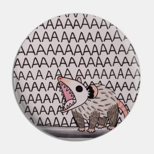 AAAAAAAAAAAAAAAAAAAAA Possum opossum Pin