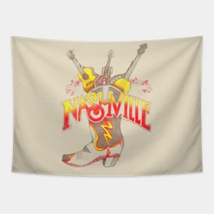 Nashville Vintage Country Music Capitol Tapestry