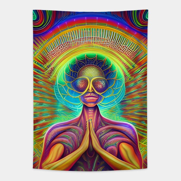 Altered Meditative State 2 Tapestry by TheThirdEye