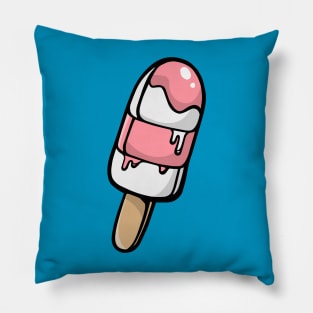 Pink & White Popsicle Pillow