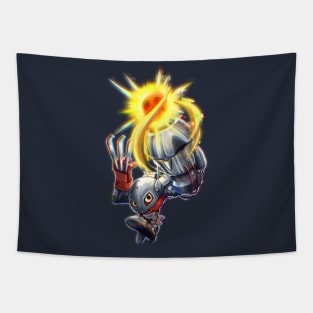 Metalmamemon fanart Tapestry