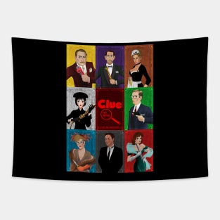 clue horror Tapestry