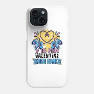 V is for video games Phone Case