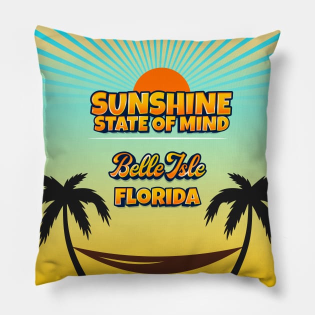 Belle Isle Florida - Sunshine State of Mind Pillow by Gestalt Imagery