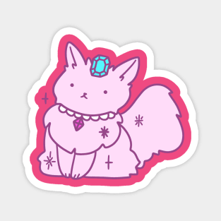 Sparkly Kitty Magnet