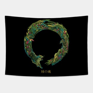 Enso The Green Beauty Tapestry