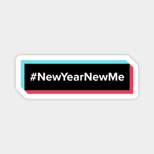 New Year New Me TikTok Meme Magnet