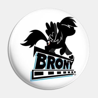 The Casual Brony (B) Pin