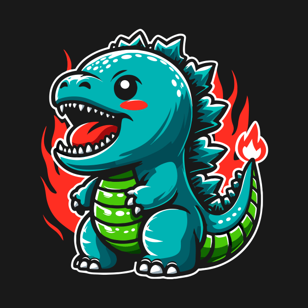 Godzilla by Rizstor