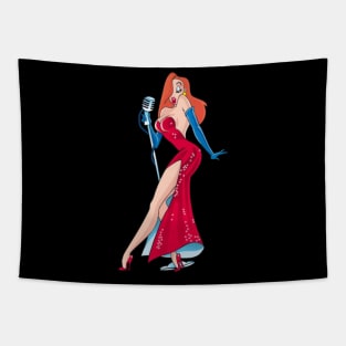 JESSICA RABBIT CARTOON JESICA ROGER 2 Tapestry