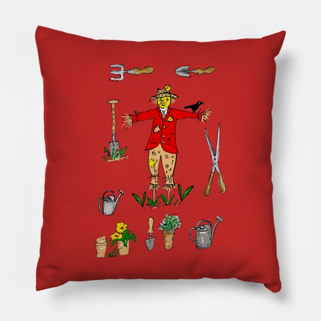 Mr Scarecrow Pillow by Coppack