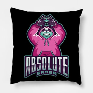 Absolute Gamer Panda Logo! Pillow