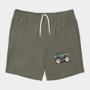 Vintage Boombox Ghettoblaster Shorts