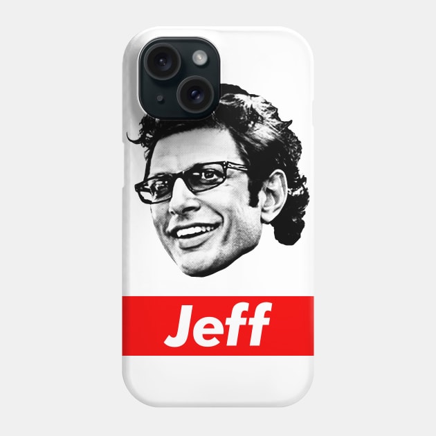 Jeff Goldblum Retro 90s Styled Aesthetic Design Phone Case by DankFutura