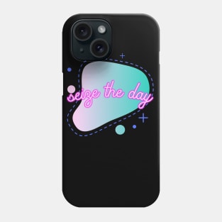 seize the day logo Phone Case