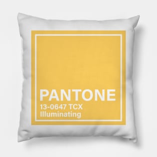 pantone 13-0647 TCX Illuminating Pillow