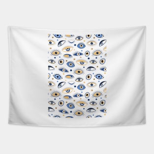 Eyes Pattern - Evil Eye Bead Tapestry