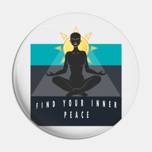 The Sun Of Yoga Pin