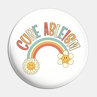 Cure Ableism, Hidden Disability Awareness, Spoonie Pin