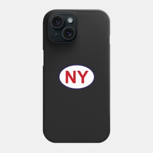 New York State Sticker Phone Case