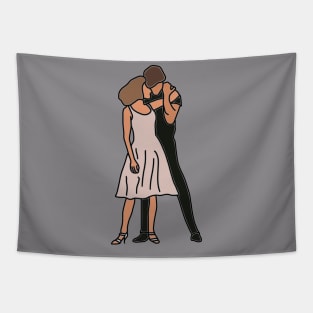 Dirty Dancing Swayze Grey Tapestry