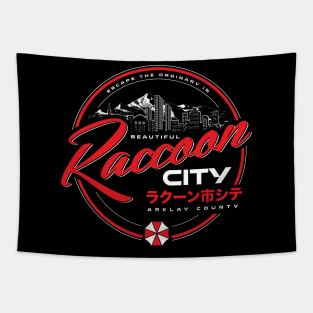 Raccoon City Tapestry