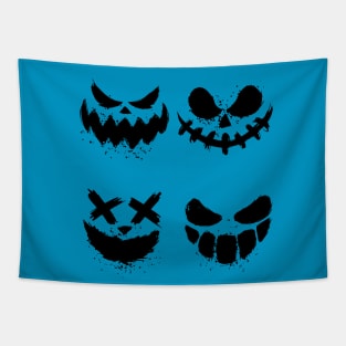 Halloween Scary Face Tapestry