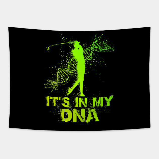 Golf DNA Tapestry by golf365